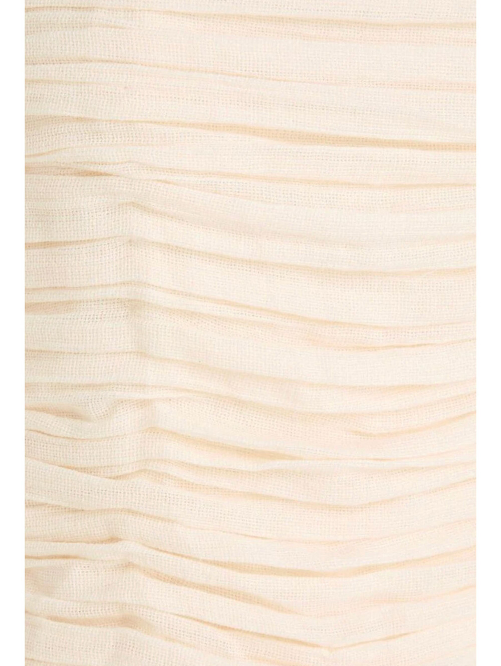 NWT Staud High Tide Asymmetrical Strapless Maxi Dress Ivory Gauze Sz 8/Medium - Picture 9 of 9